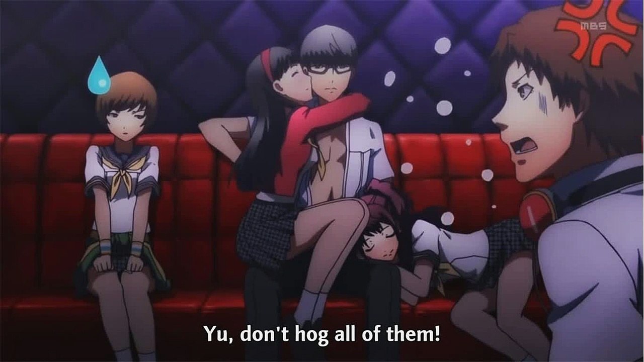 persona 4 animation funny