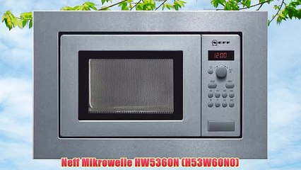 Neff Mikrowelle HW5360N (H53W60N0)