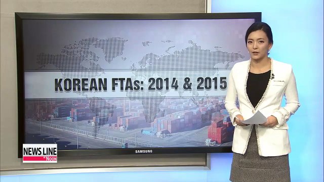Korea expands FTA territories in 2014, eyeing regional deals in 2015
