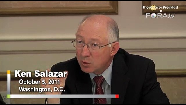 Salazar: Fracking a 'Necessary Part' of Energy Future