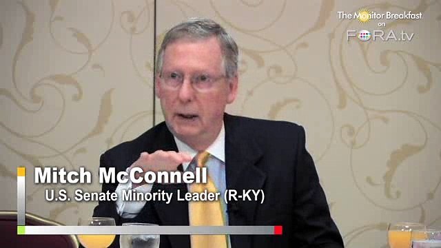 McConnell: GOP Loyalty 'Muted' Dissent During Bush Admin