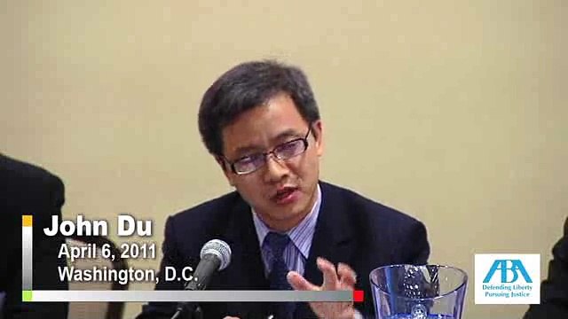 John Du: Practicing Law in an Emerging Market