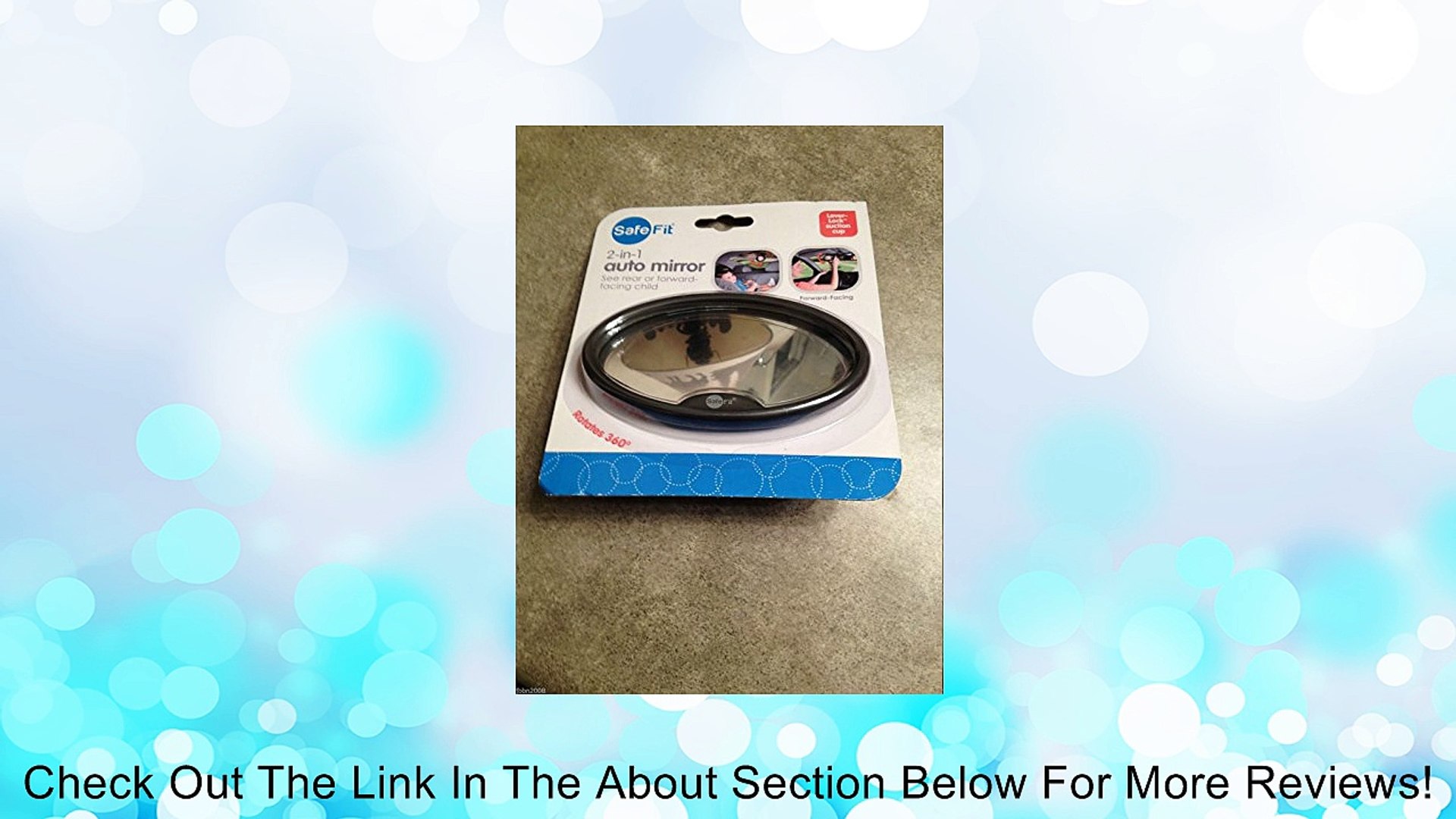 safe fit auto mirror