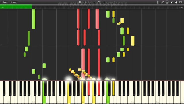 How to play Phil Collins Easy lover Piano tutotial 30% speed