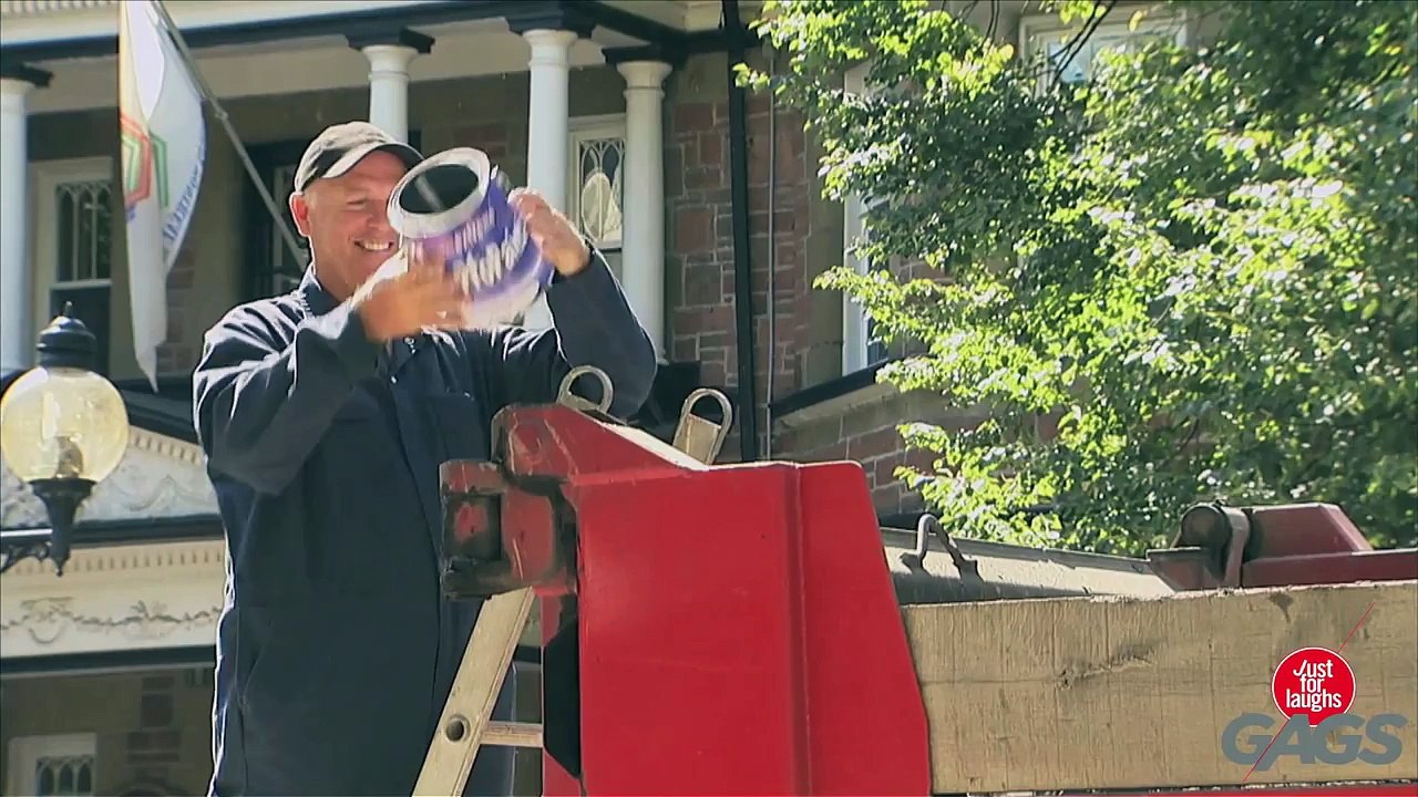 Absurd Messy Paint Prank