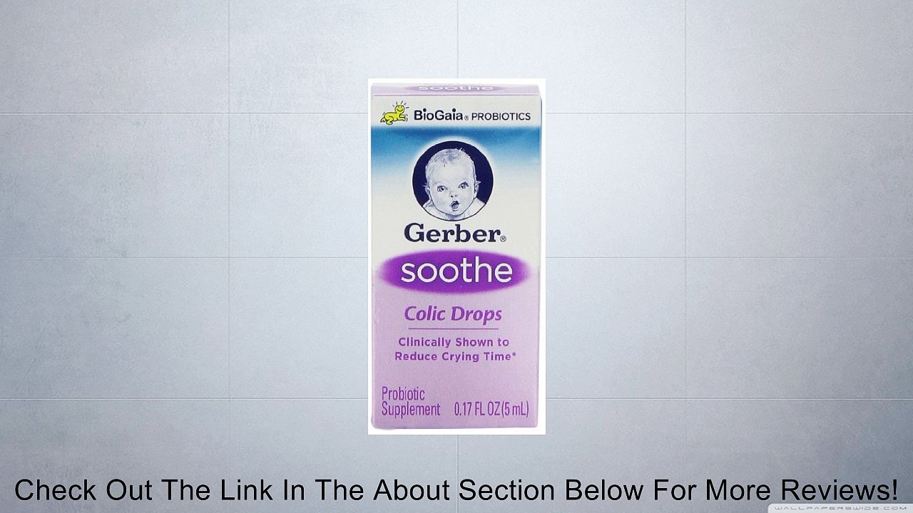 Gerber Soothe Probiotic Drops - .17 oz Review - Vídeo Dailymotion