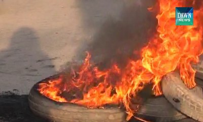 Protest in Peshawar against Army public school attack