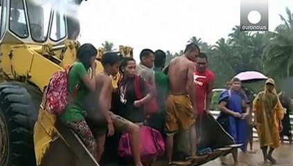 Tempestades tropicais fazem vítimas nas Filipinas e Malásia