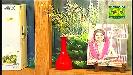 Tarka With Rida Aftab December 23, 2014 on Hum Masala Tv