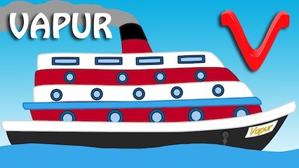 V Harfi - ABC Alfabe SEVİMLİ DOSTLAR Eğitici Çizgi Film Çocuk Şarkıları