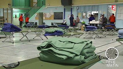 Nouvelle ouverture d'un gymnase à Paris pour accueillir des SDF