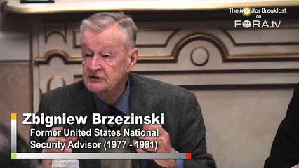 Brzezinski on Pakistan-US Relations After Davis Incident
