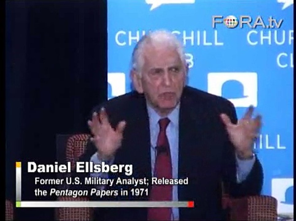 Ellsberg: Obama Has Declared War on Whistleblowers