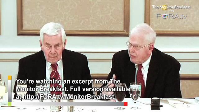 Senator Dick Lugar on China: Who's in Charge?