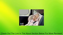Super Sale - Best Car Sun Shade - Protect Your Child From Glare - 30  UPF Protection - Plus Bonus Kids Ebook - Shady Baby Top Quality Sun Screens Cling to Car Windows - Rear Window Sunscreen System - Set of 2 - Easy to Position or Remove - and Cg Babies 1
