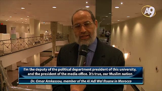 Dr. Omar Amkassou, Member of the Al Adl Wal Ihsane in Morocco