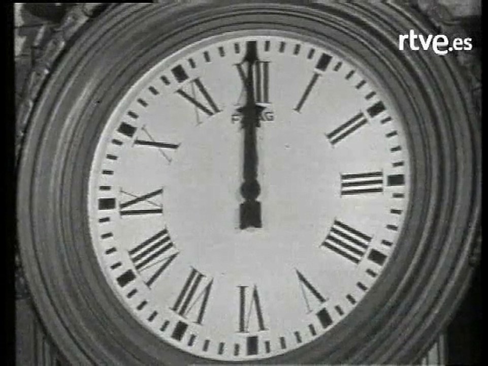 TVE Campanadas Año nuevo 1973 desde Barcelona