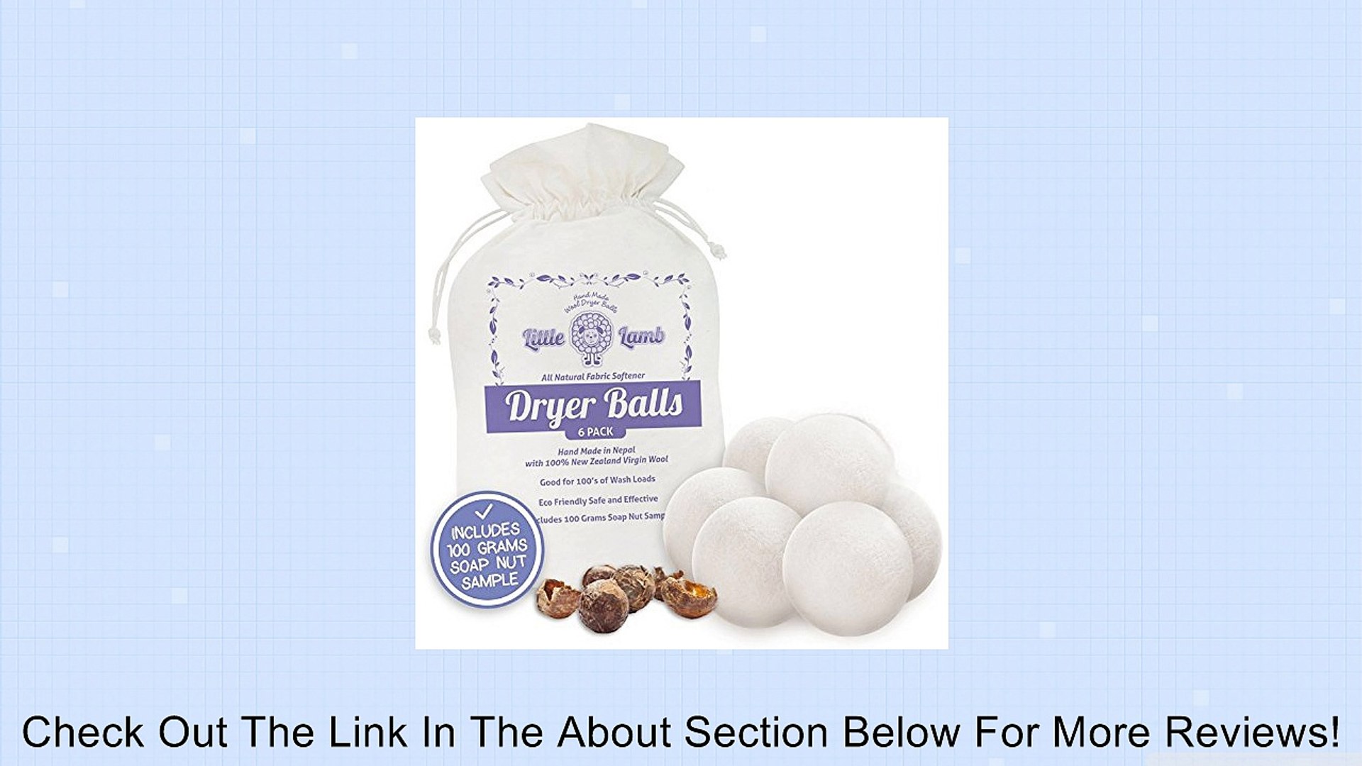 eco nuts wool dryer balls reviews