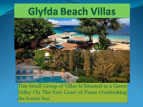 Luxury Stone House at Paxos Glyfada Beach Villas