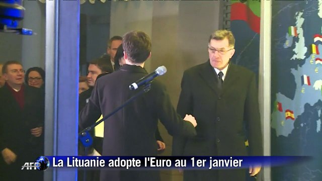 Les Lituaniens se réveillent dans la zone euro
