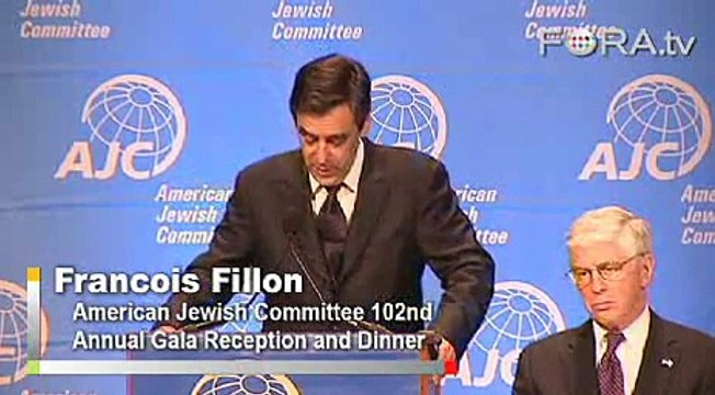 French PM Francois Fillon on Peace in the Middle East