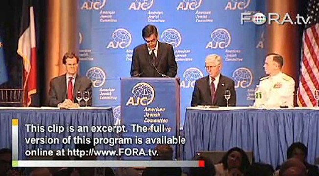 PM Francois Fillon on the Fight Against Antisemitism