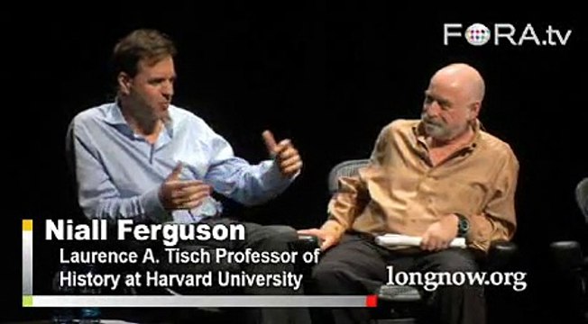 Niall Ferguson and Peter Schwartz on Human History