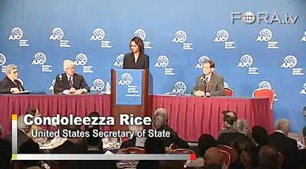 Condoleezza Rice on Jimmy Carter's Hamas Meeting