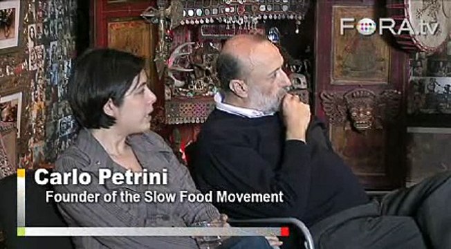 Carlo Petrini Castigates Consumerism