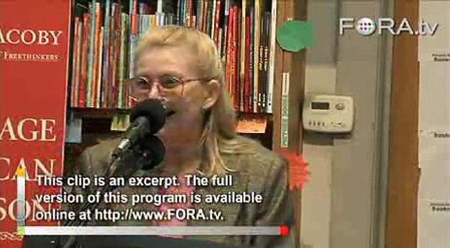 Susan Jacoby on the New Anti-Intellectualism