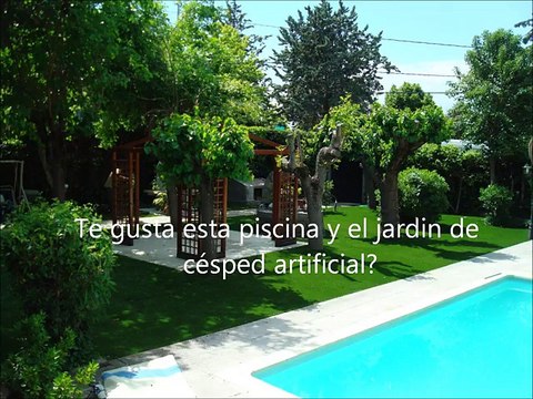 Cesped artificial piscinas