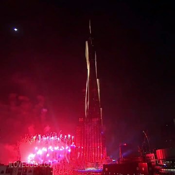 Dubai Dazzling Fireworks 2015 — World's Best New Year's Eve 2015 Celebration!