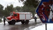 Cold snap sweeps across Greece