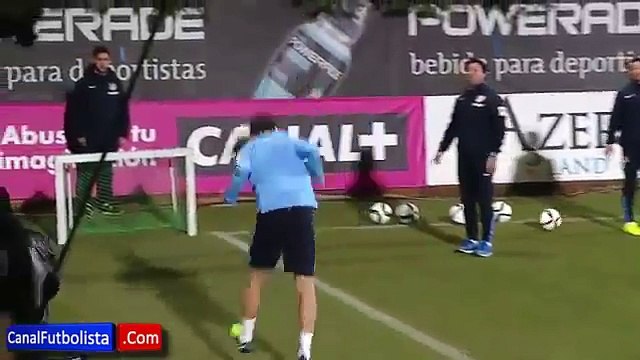 Fernando Torres first Atlético de Madrid Training Session