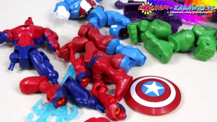 3 Figure Sets / 3 Zestawy Figurek - Super Hero Mashers - Marvel - Recenzja