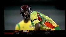 Dave Bernard Jr, Knocks over Johnson Charles, Windwards vs Jamaica