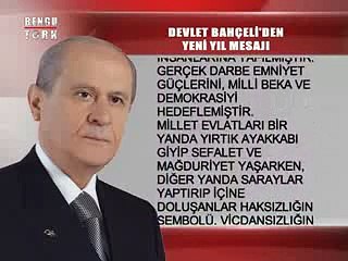 DEVLET BAHÇELİ'DEN YENİ YIL MESAJI