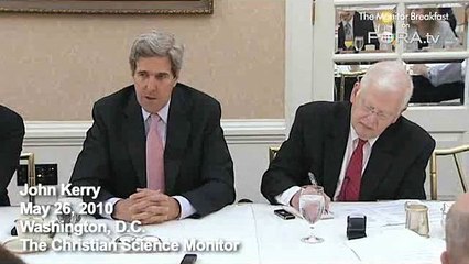 Senator Kerry: No Halt to Offshore Drilling