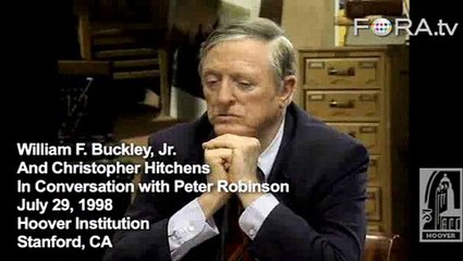 Hitchens and Buckley Debate the 60s Protest Movements