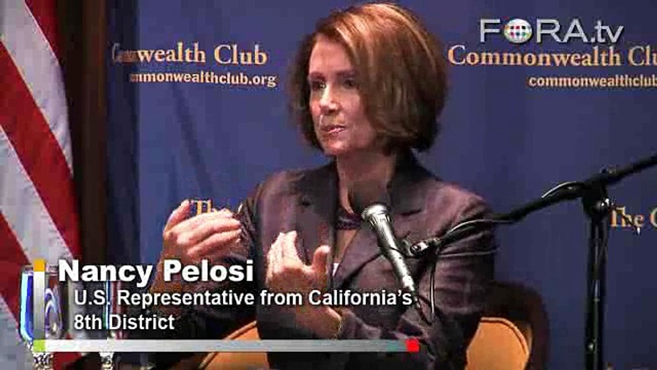 Nancy Pelosi Urges Congress To Ratify Nuclear Arms Treaty