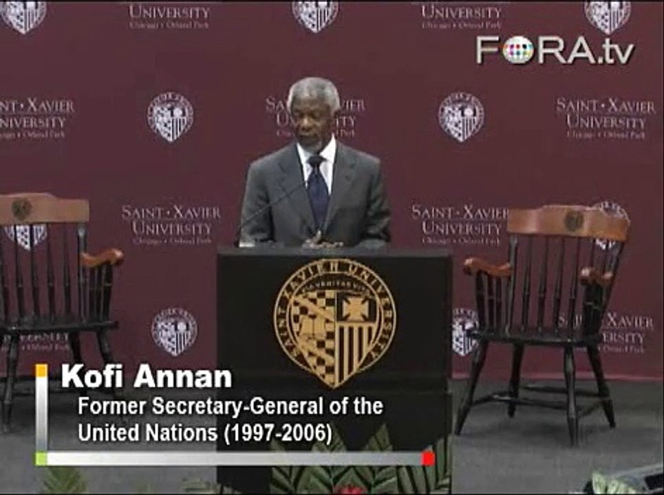 The Iraq War: Kofi Annan on the UN's Difficult Decision
