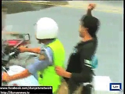 Lahore- Police to arrest youth for one-wheeling, hooliganism, aerial firing on New Year's eve.