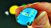 Lollipop Play-Doh Surprise Eggs Cookie Monster Disney Frozen Hello Kitty Cars 2 Lalaloopsy FluffyJet