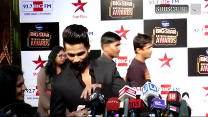 Big Star Entertainment Awards 2014 Shahid Kapoor