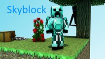 Skybloc minecraft avec xdiablox_57 + présentation de son serv.