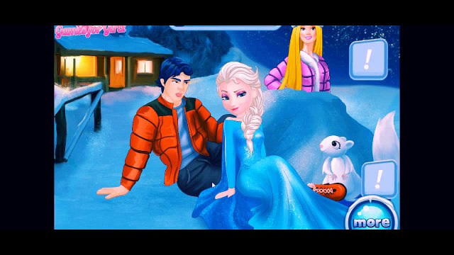 720p HD - Disney Games - Disney Princess Elsa and Ken Kissing Game - Gameplay Walkthrough
