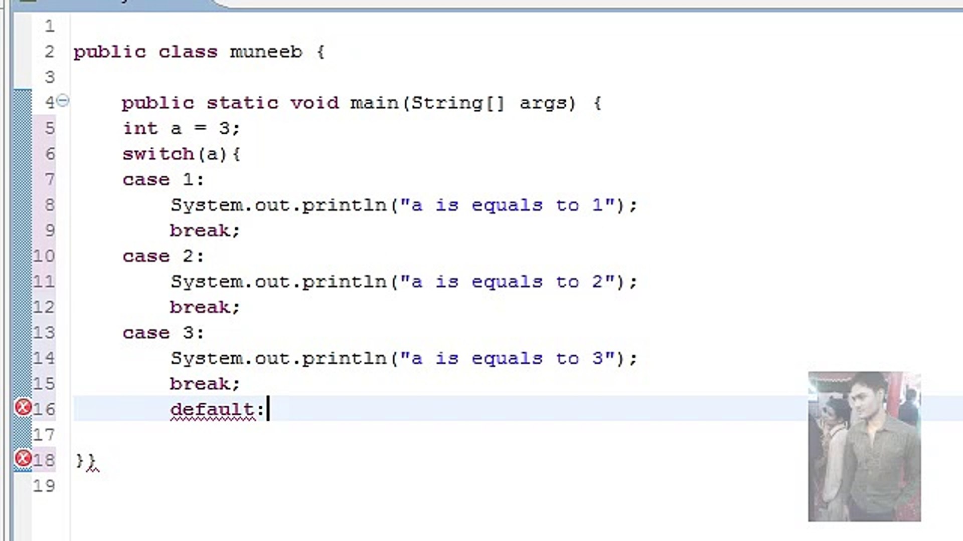 Java Programming Tutorial -14 - (In Urdu) Switch Statement