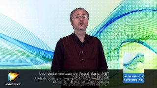 Les fondamentaux de Visual Basic .NET : trailer | video2brain.com