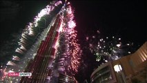 Full Leight Dubai New Year's Eve 2015 Guiness World Records Fireworks HD 1080p 3D