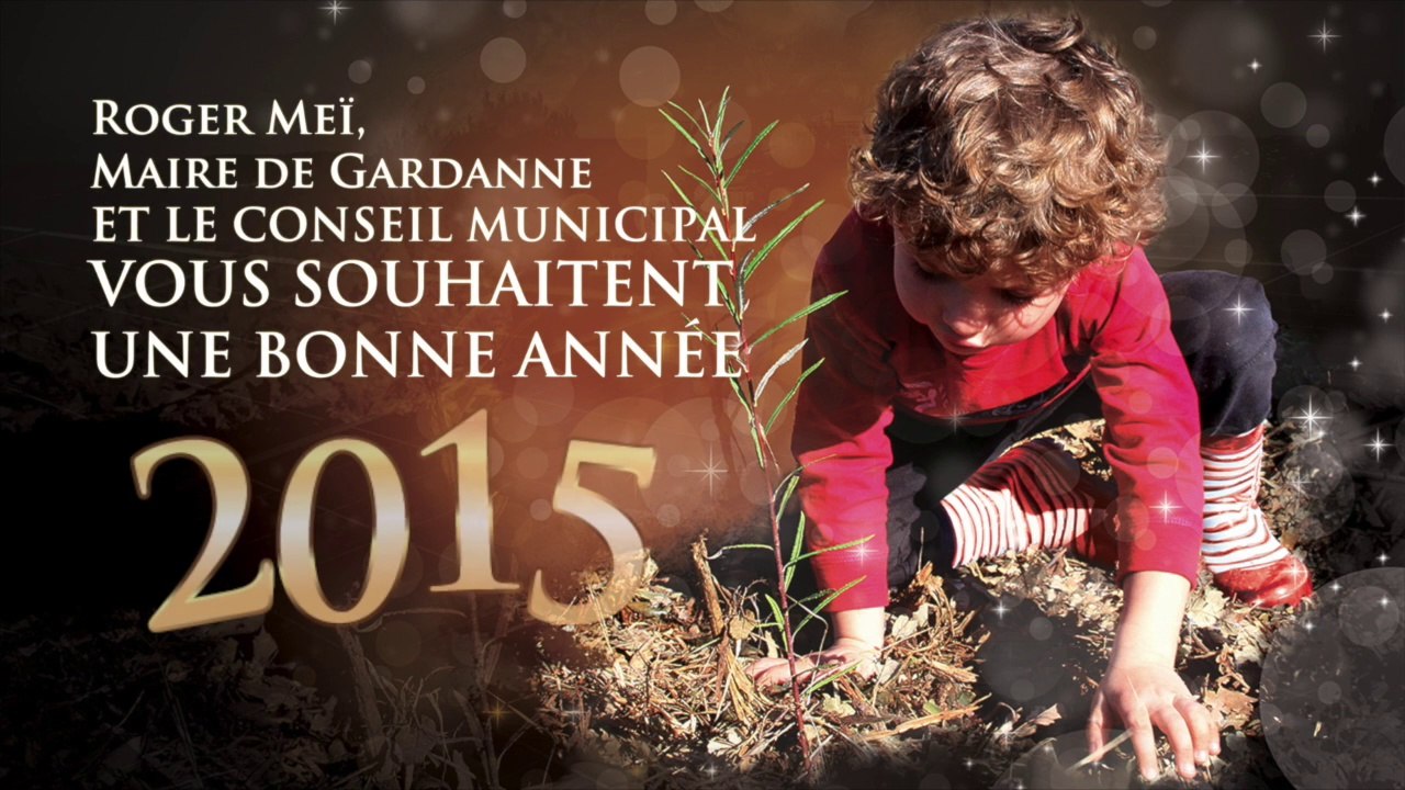 Voeux de Gardanne pour 2015